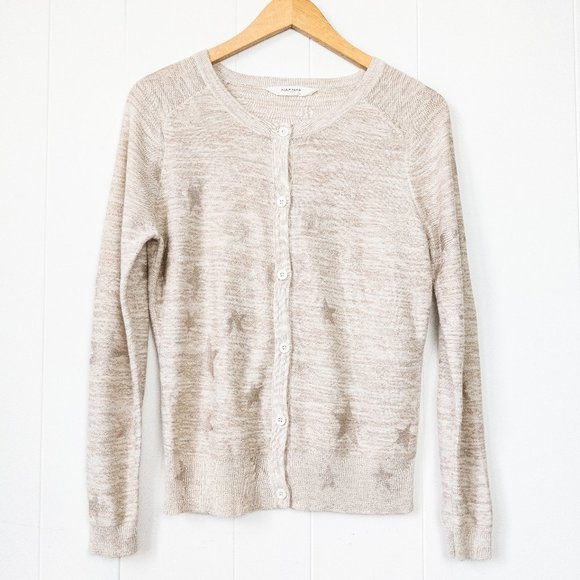 NAF NAF Sweaters - Naf Naf Gold Stars Cardigan